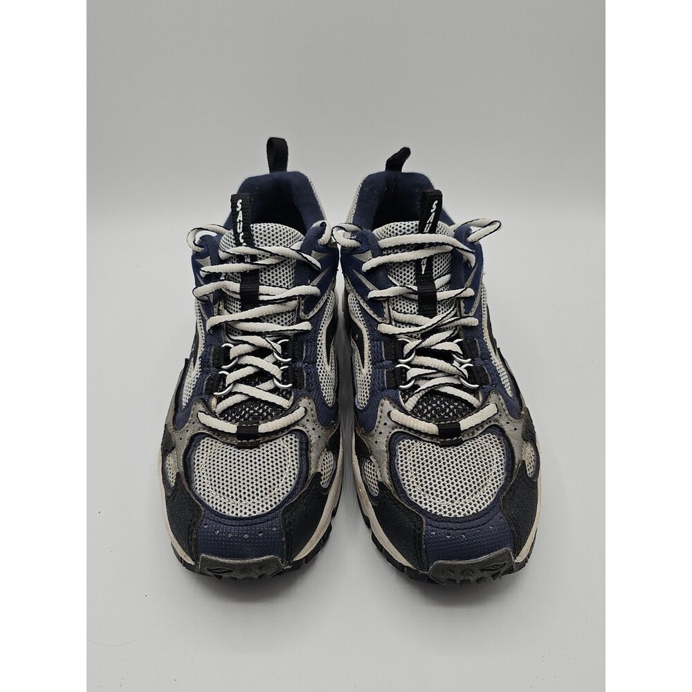 Saucony Grid XT600 Womens Running Shoe Size 7.5 Navy Blue 1333-2 No Soles